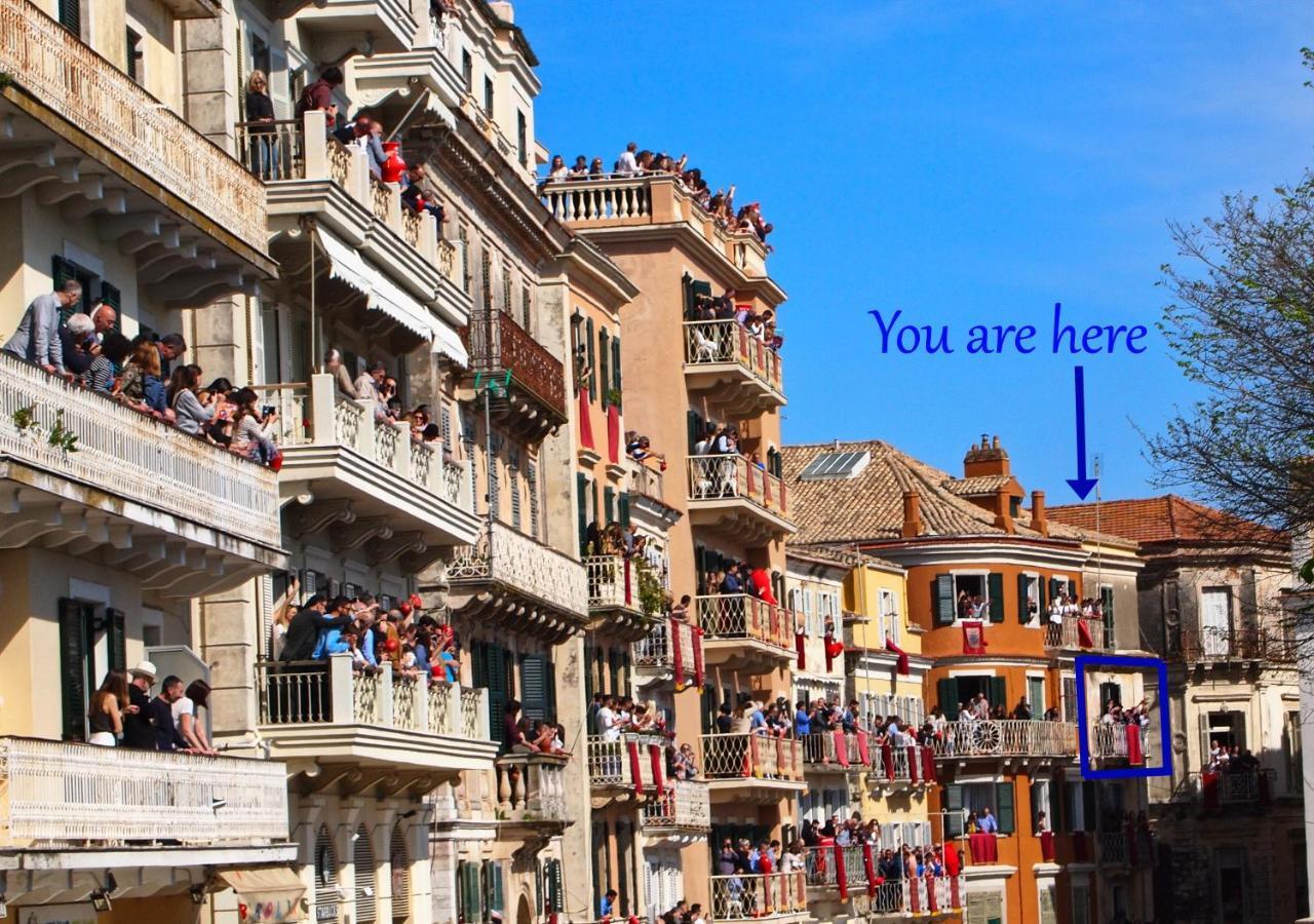 Ideally Situated Corfu Old Town Apartment Екстериор снимка